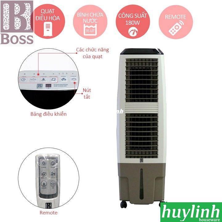 Quạt làm mát không khí Boss S101 - made in Thái Lan