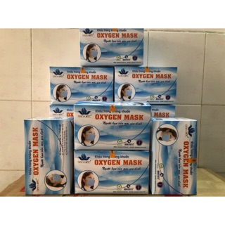 Khẩu trang y tế Sen Việt 4 lớp. Hộp 50 cái