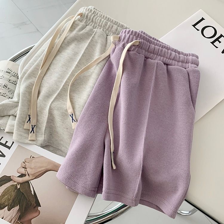 Quần Short Thể Thao Ống Rộng Thời Trang Mùa Hè Dành Cho Nữ