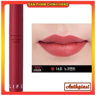 Son kem lì It's Skin Life Color Lip Crush Matte #ItsSkin [18 màu] Bán siêu chạy#16 No Comment