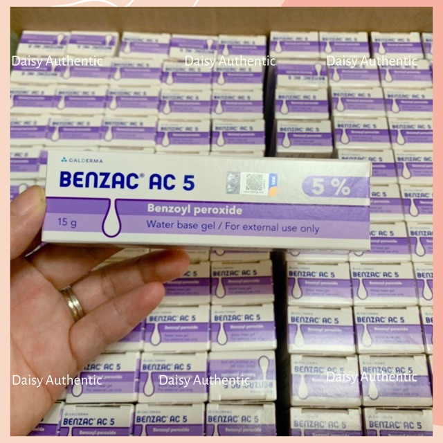 Benzac AC Kem dưỡng giảm mụn Benzac AC Benzoyl Peroxide - Galderma
