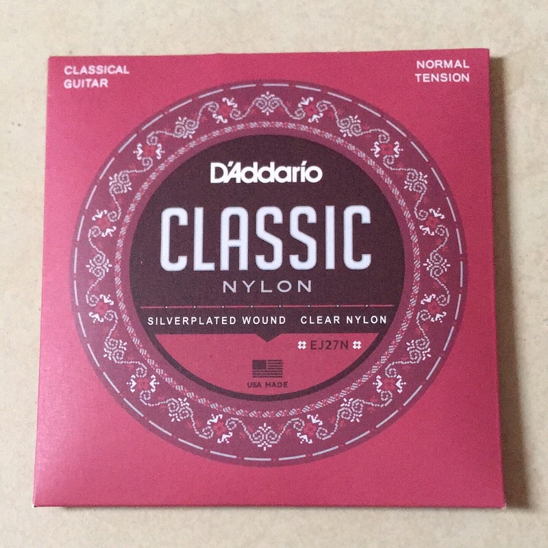 Dây đàn guitar Nylon D'ADDARIO  NORMAL TENSION EJ27N -Việt Thương Music