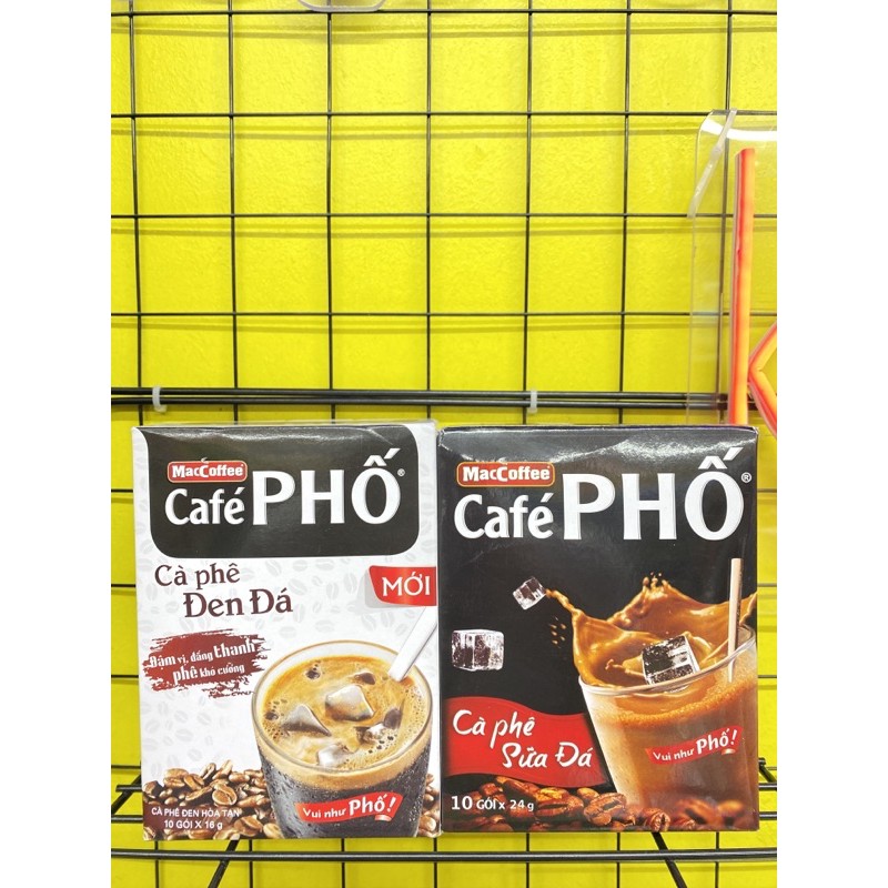 Cà phê MacCoffee Café Phố 240g (10gói x 24g)