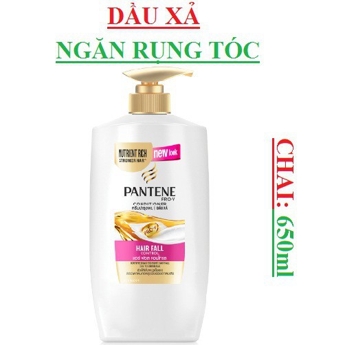 DẦU XẢ PANTENE 650ML DAMAGE CARE/ SILKY SMOOTH/ HAIR FALL