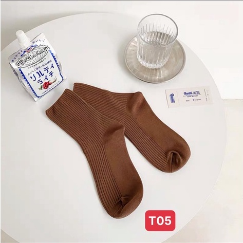 Tất nữ cổ cao hàn quốc cao cấp cute vớ nữ SHOESCARE T05