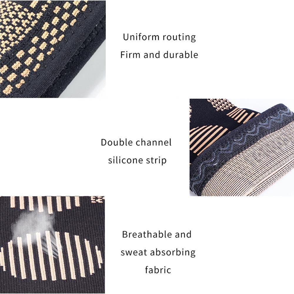 1 Cặp Đệm Bảo Vệ Đầu Gối Bằng Nylon Co Giãn Tốt Tiện Dụng Cho Nam Và Nữ