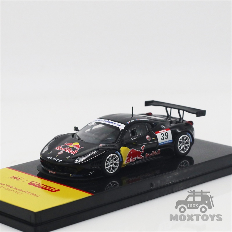 TARMAC WORKS Xe Hơi Ferrari 458 Italia GT3 GT TOUR 2011 Tỉ Lệ 1: 64 #39 Xe Diecast