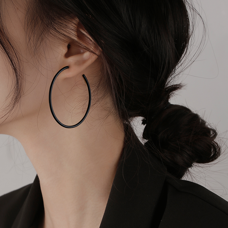 Set 6 Đôi Khuyên Tai Tròn Thời Trang Dành Cho Nữ