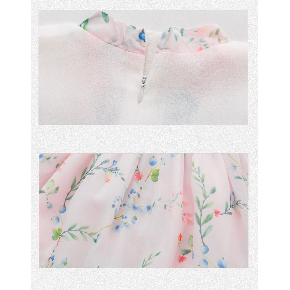 Váy cho bé gái dễ thương phong cách Hàn Quốc