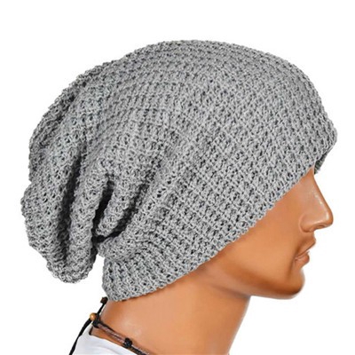 Mũ len beanie dáng rộng cho nam