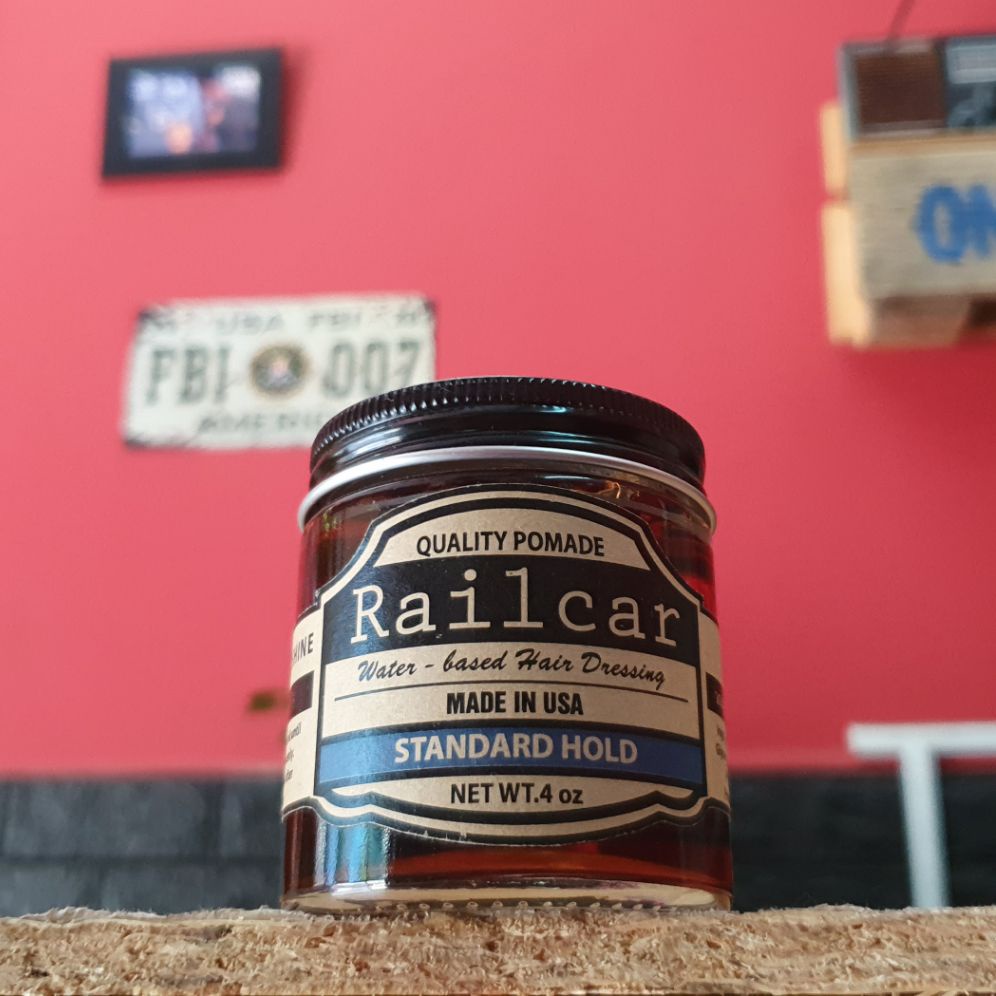 Wax Vuốt Tóc Railcar Quality Pomade 100ml - Tạo Nếp Siêu Tốc, Kiểm Soát Độ Ẩm Vượt Trội