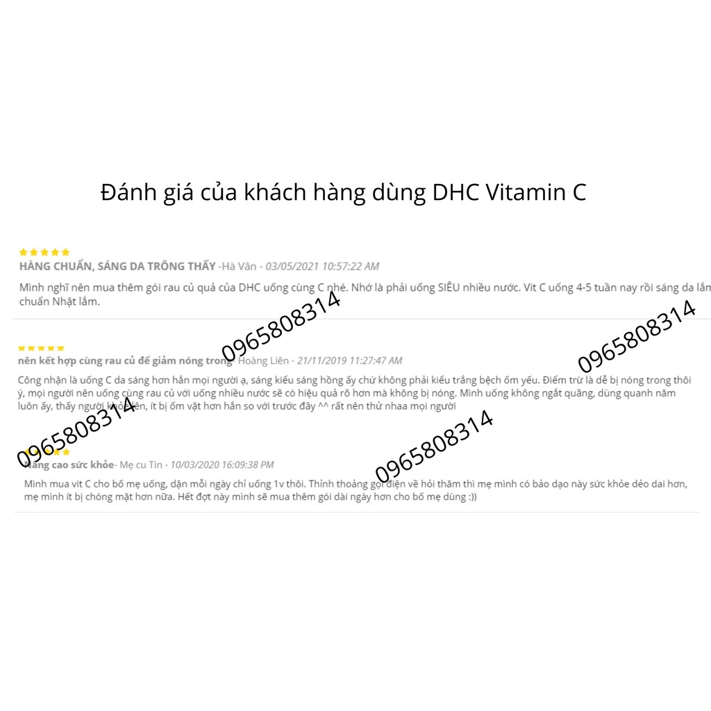 Viên uống DHC bổ sung vitamin C Nhật Bản gói 60 ngày | BigBuy360 - bigbuy360.vn