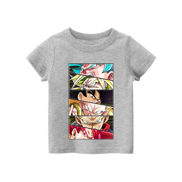 áo thun cho bé trai Songuku Dragon Ball vải dày dễ chịu