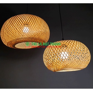 Đèn chùm mây tre trang trí