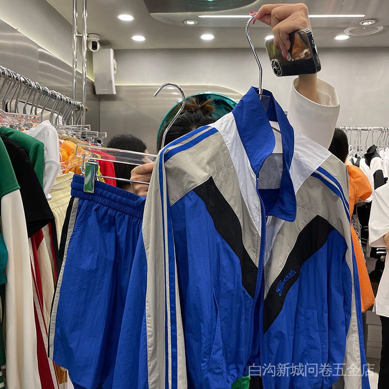 Bộ Đồ Thể Thao Quần Short Dáng Rộng Phong Cách Mùa Hè Đơn Giản Hợp Thời Trang Cho Nữ