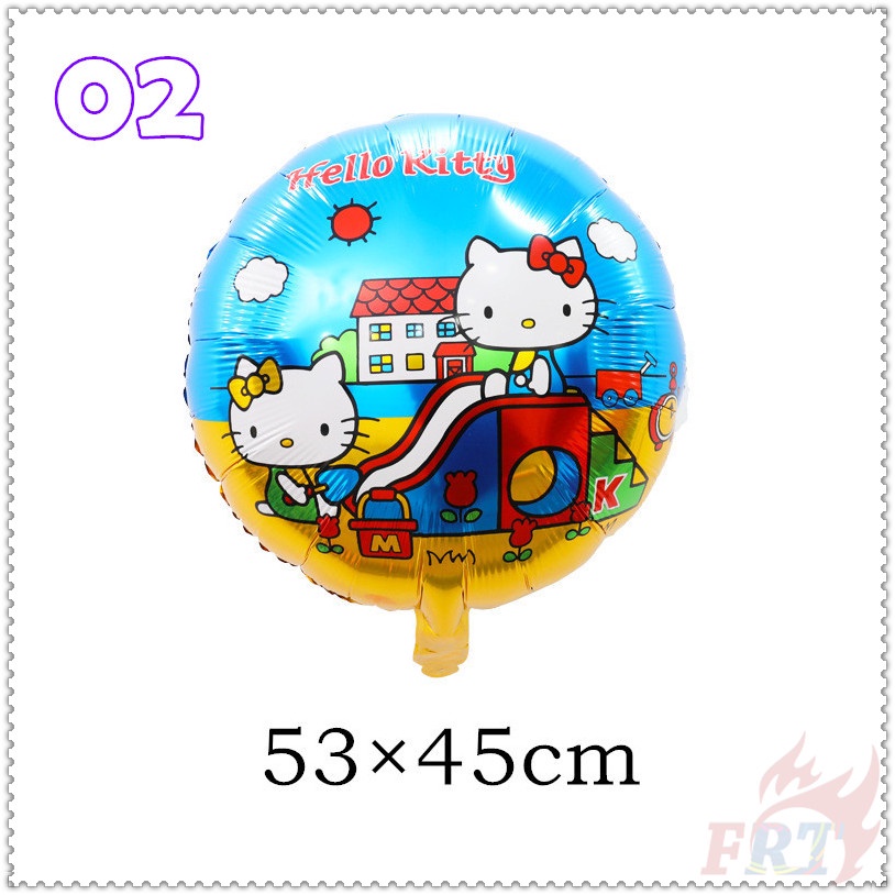 Bong bóng họa tiết hoạt hình Hello Kitty 18 inch trang trí tiệc sinh nhật