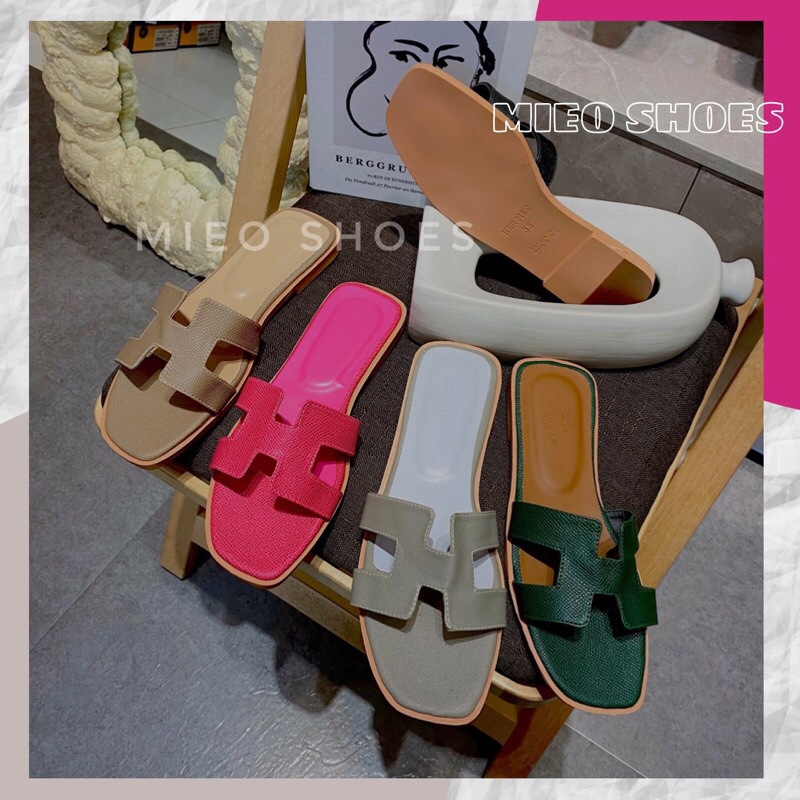 DÉP H DA DA HẠT ĐẾ ĐÚC XỊN QUAI MỀ MIEOSHOES (D1190 D1192 D1193 D1506 D1194 )