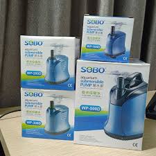 Bơm Hút Đáy Sobo WP-200D (25W-1800L/H-1.5M) - Máy Bơm Chìm Hút Cặn 360 Độ Cho Bể Cá