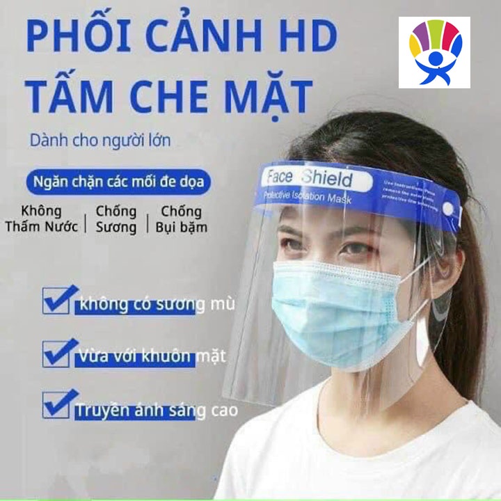 Kính Chống Giọt Bắn Dây Chun, Thiết Kế Tiện Dụng, Chống Dịch, Chống Giọt Bắn Hiệu Quả