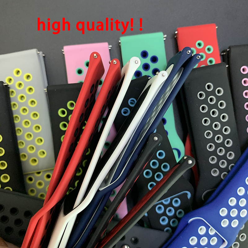 Dây Đeo silicon Thể Thao Thoáng Khí Cho Đồng Hồ Thông Minh xiaomi mi