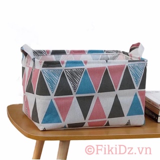 Size L Giỏ vải đựng đồ 38x26 cao tới 23cm