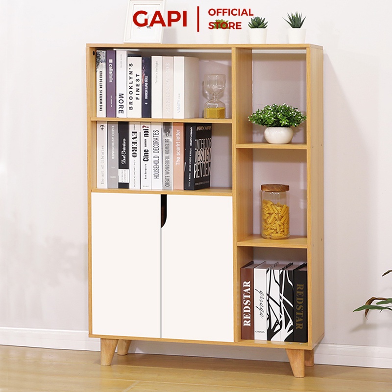 Tủ Sách GAPI Đa Năng Conven Phong Cách Nordic - GP107
