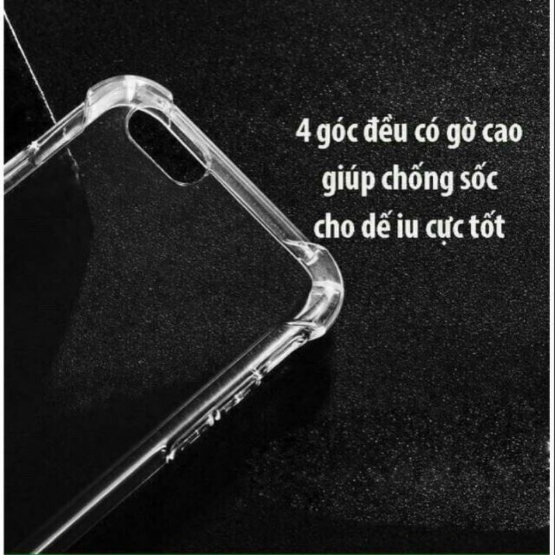 Ốp chống sốc trong suốt Xiaomi redmi 8A/Note 8/Note 8 pro/Note 7/Note 7 pro/Redmi 7/Redmi 9C/Redmi 9T/Redmi 9A/9i/note 9