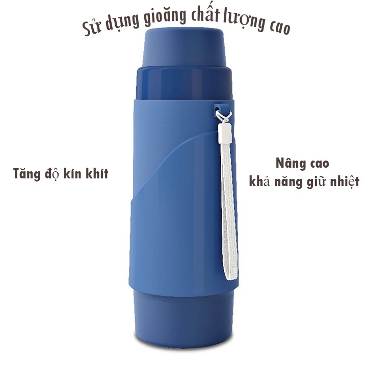 Phích Nước Mini Giữ Nhiệt 450ml Chính Hãng Rạng Đông - Inox Cao Cấp An Toàn Sức Khoẻ | BigBuy360 - bigbuy360.vn