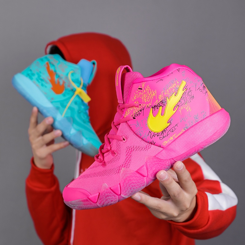 Giày thể thao cổ cao chống mài mòn chất lượng cao cho nam và nữ chơi bóng rổ chuyên nghiệp kyrie irving basketball shoes