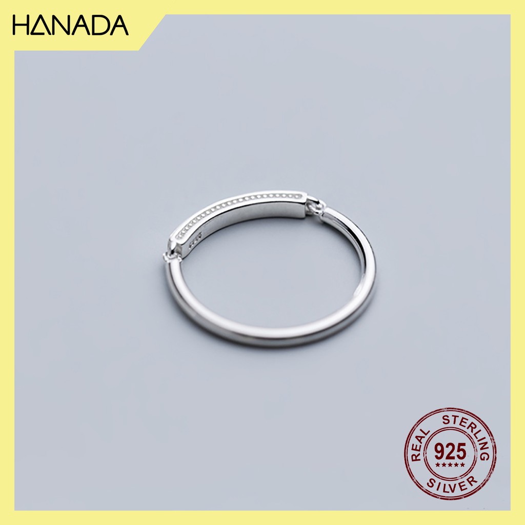 Nhẫn Bạc 925 Hanada 0007 M1
