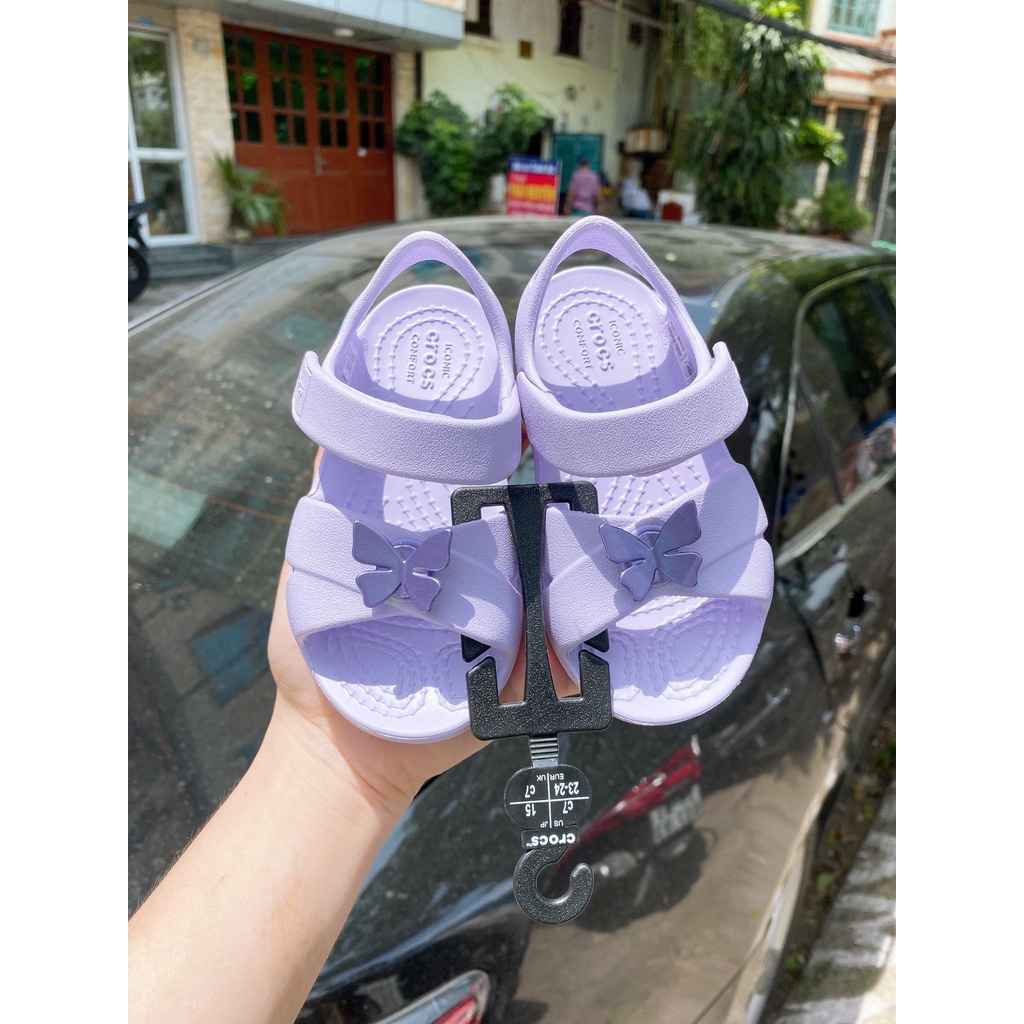 Sandal và giọ cross chính hãng chuẩn auth cho bé gái full tag bao check ko chuẩn hoàn tiền or 1 sao