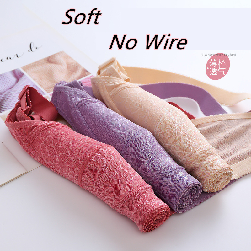 Áo lót không gọng hợp thời trang size lớn cup C D 38-48