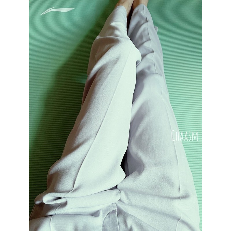 Quần âu nữ form thoáng ống rộng cổ điển-retro trousers (designedbyChấm)