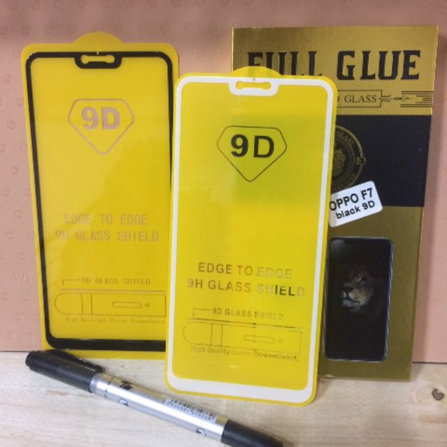 Kính cường lực Full màn cao cấp cho Oppo F7