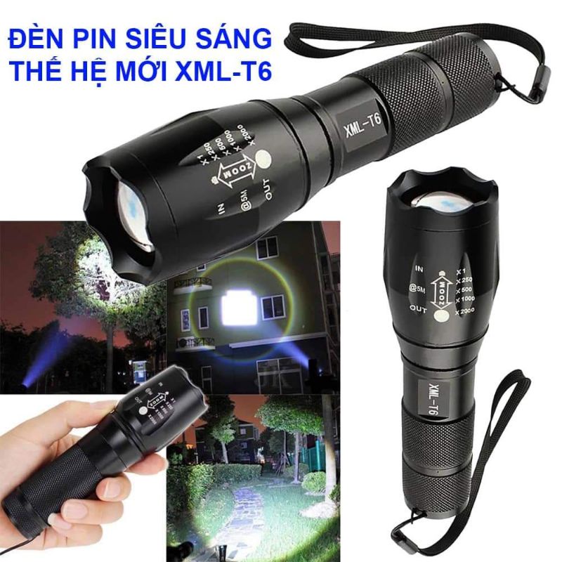Đèn Pin Siêu Sáng XMLT6 1000LX