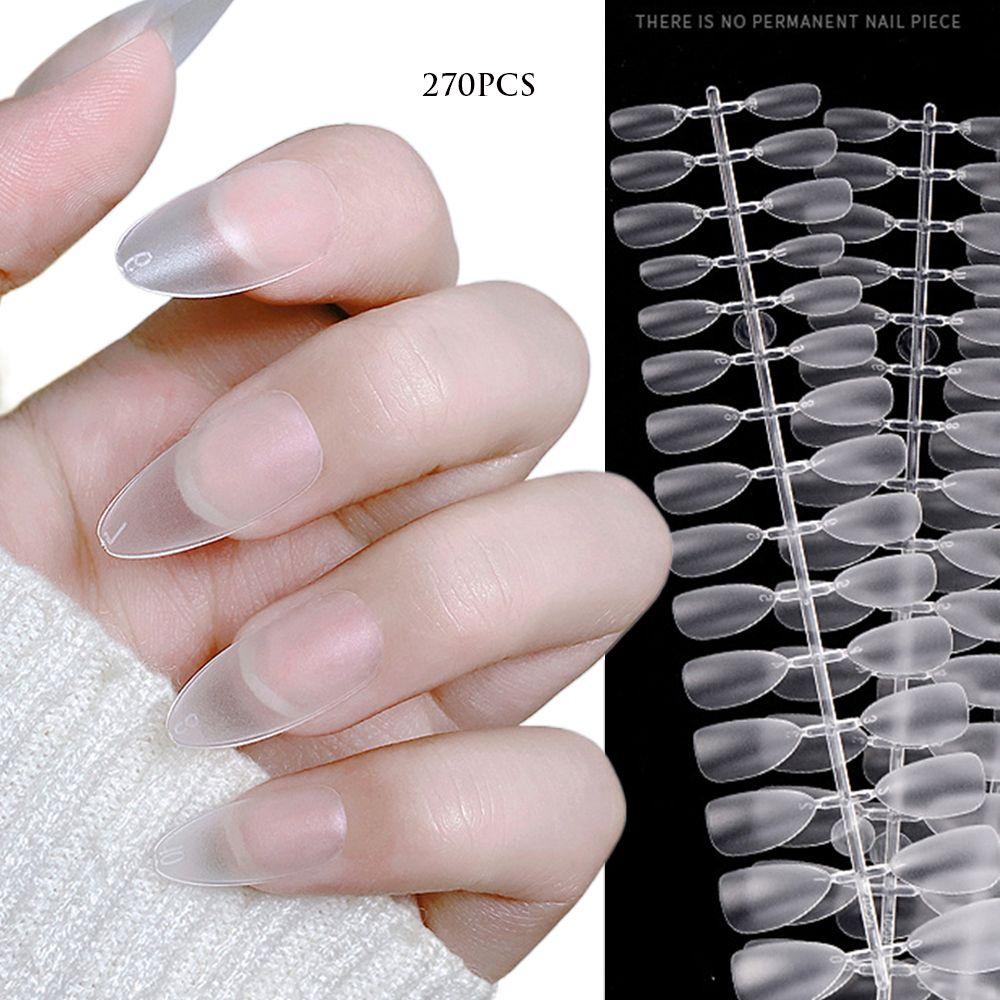 Bộ 270 Móng Tay Giả Ngắn Chuyên Dụng Cho Múa Ba Lê