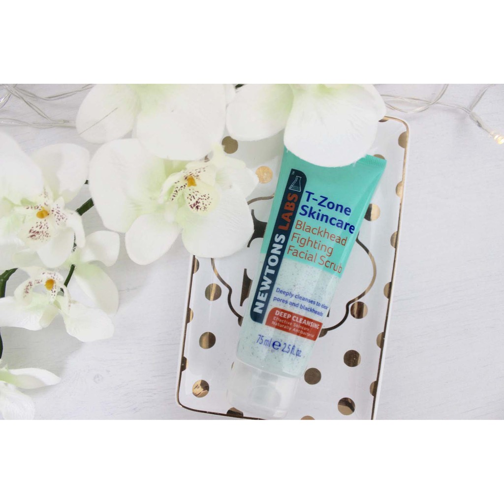 Kem Tẩy Da Chết T-ZONE Giảm Mụn Đầu Đen Tràm Trà, Than Hoạt Tính Blackhead Fighting Facial Scrub 75ml - Khongcoson | BigBuy360 - bigbuy360.vn