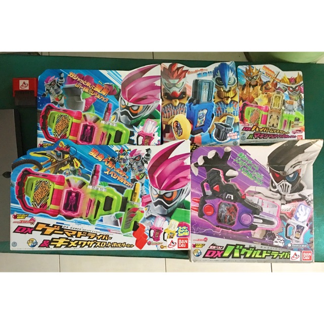 TỔNG HỢP ĐỒ CHƠI BIẾN HÌNH KAMEN RIDER EX-AID | GAMER DRIVER | BUGGLE ZOMBIE | HOLDER