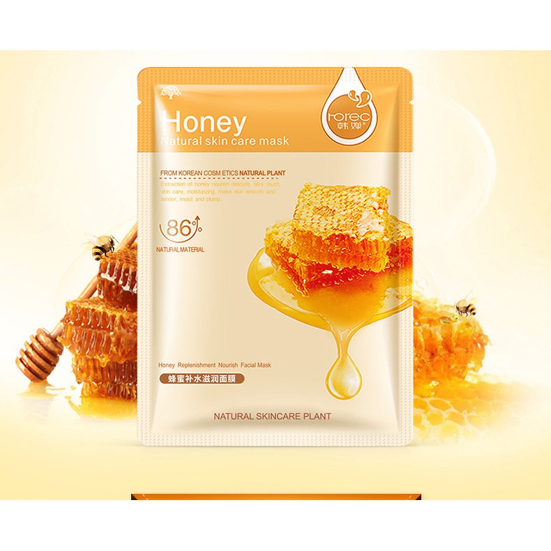 [RẺ VÔ ĐỊCH] Mặt nạ giấy dưỡng da mụn cấp ẩm thải độc tinh chất trái cây Rorec | BigBuy360 - bigbuy360.vn