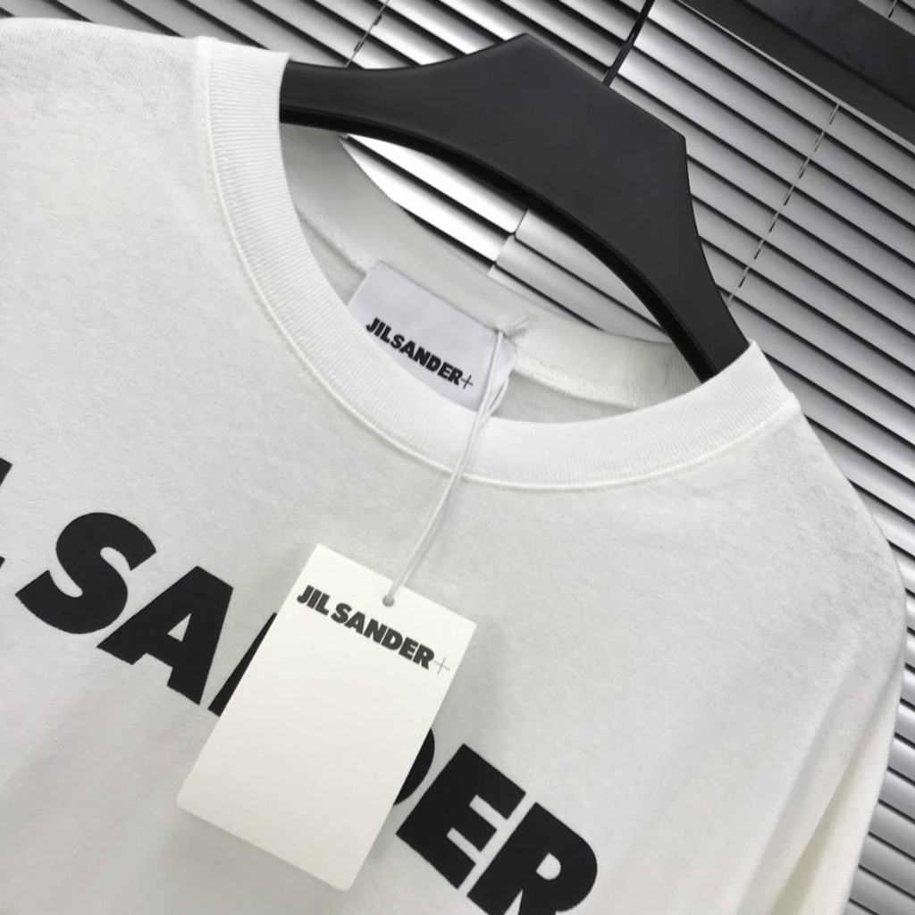 Áo thun ngắn tay Jil Sander oversize logo T-shirt ss20