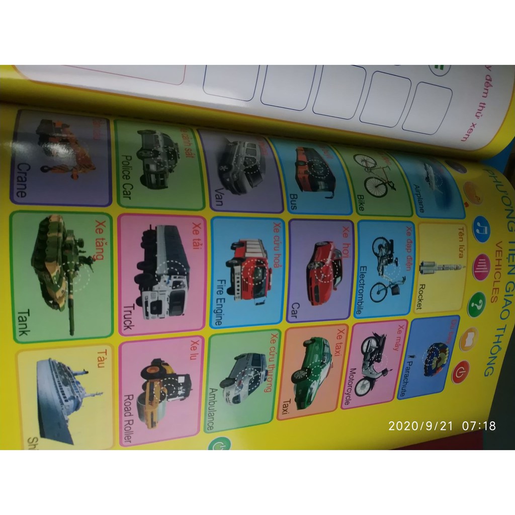 [Mã LIFETOYS1 giảm 30K đơn 99K] Sách điện tử song ngữ thông minh cho bé