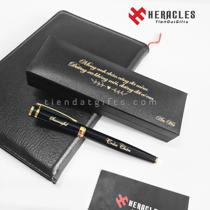 Bút Khắc Tên 008 - MIỄN PHÍ Khắc tên logo theo yêu cầu - Quà sinh nhật ý nghĩa, độc đáo, sang trọng