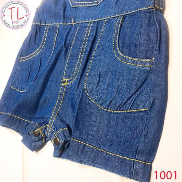 Quần yếm vải jean cao cấp