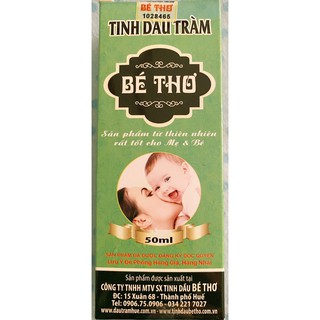 TINH DẦU TRÀM BÉ THƠ 50ML (HÀNG NGUYÊN TEM)