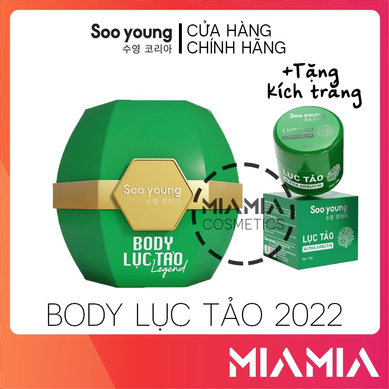 Kem Body Lục Tảo Legend Soo Young 2022