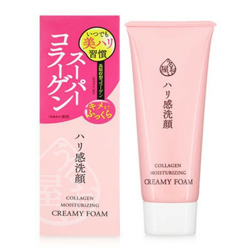 Sữa Rửa Mặt ngăn ngừa (chống) Lão Hóa Naris Uruoi - Ya Collagen Moisturizing Creamy Foam 100g