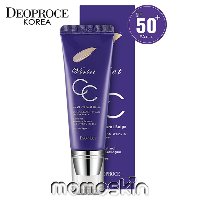 [Hàng mới về] Kem CC Deoproce Violet 50g