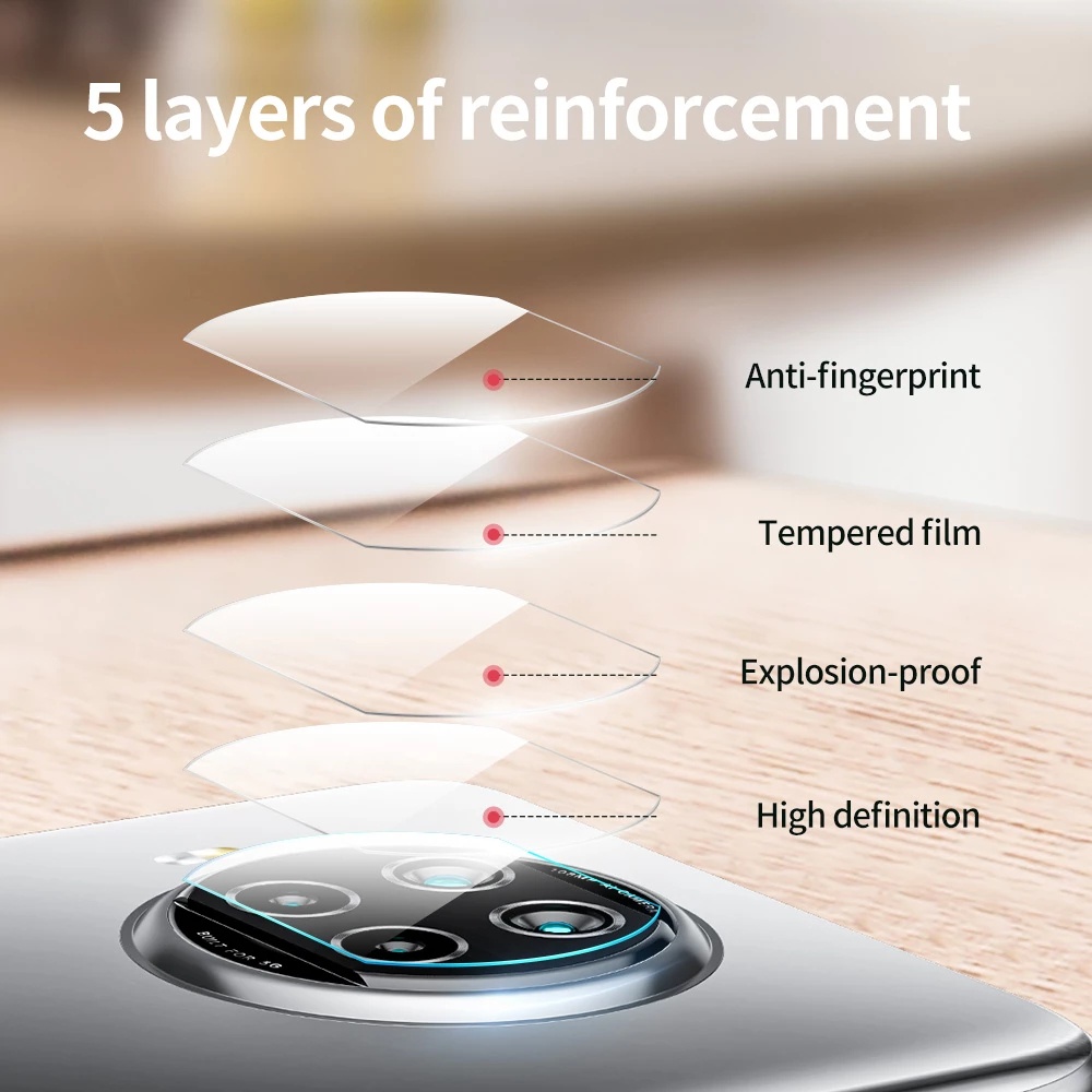 Kính cường lực bảo vệ Camera Cho Realme 9 8 7 6 5 3 Pro 9i 8i 7i 6i 5i C35 C25 C21Y C25Y C11 2021 C12 C17 C2 C3 C17 C20 Narzo 20 30A Realme GT Neo2 Pro