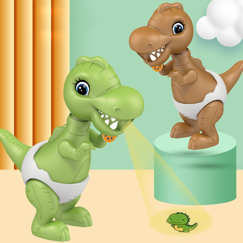 Dụng Cụ Khủng Long Luyện Tập Trí Thông Minh Bằng Nhựa