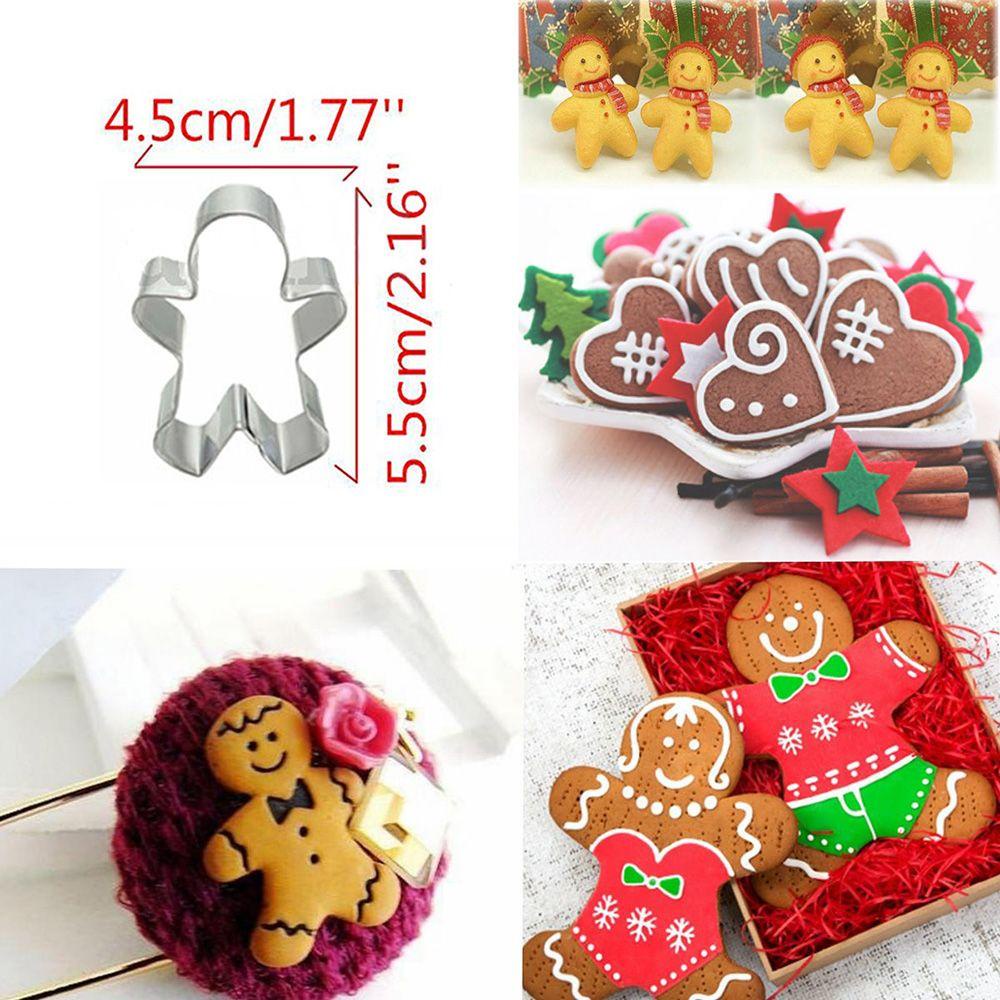 Set 10 Khuôn Cắt Bánh Quy Tạo Hình Chủ Đề Giáng Sinh Dễ Thương